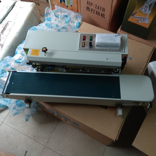 Máy hàn miệng túi liên tục có in date FR-980