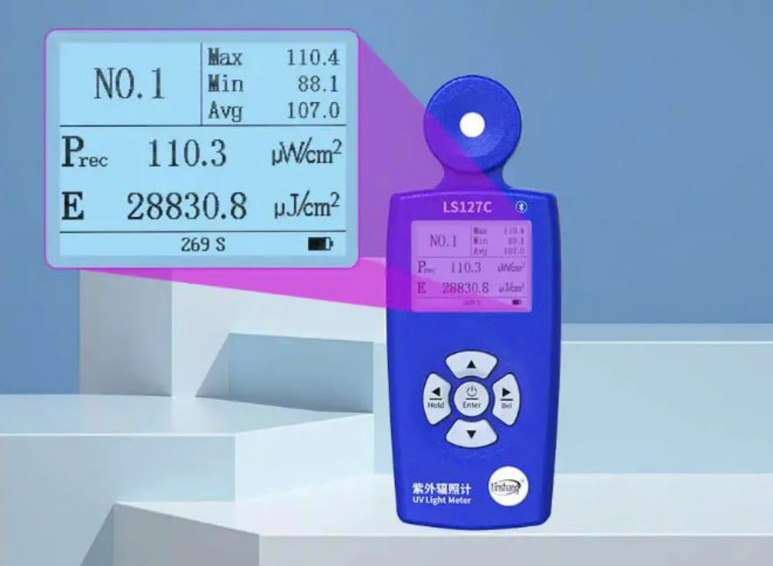 MÁY ĐO ÁNH SÁNG UV LS 127